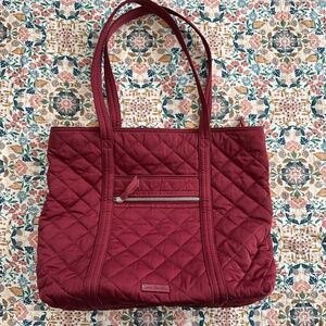 Vera Bradley Vera Tote Berry Red